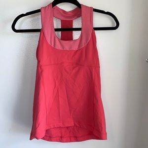 CLEARANCE Lululemon Coral Pink Tank Top